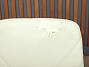Конференц кресло на полозьях Искусственная кожа Белый (КФБ-220623)