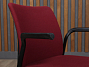 Конференц кресло на ножках 32 SECONDS Steelcase Ткань Красный США (КФКС-250923)