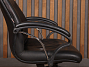 Кресло руководителя Safari Maxus Искусственная кожа Чёрный Россия (КДРЧ-020424)