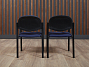 Конференц кресло на ножках Ткань Синий (КФСН1-110723)